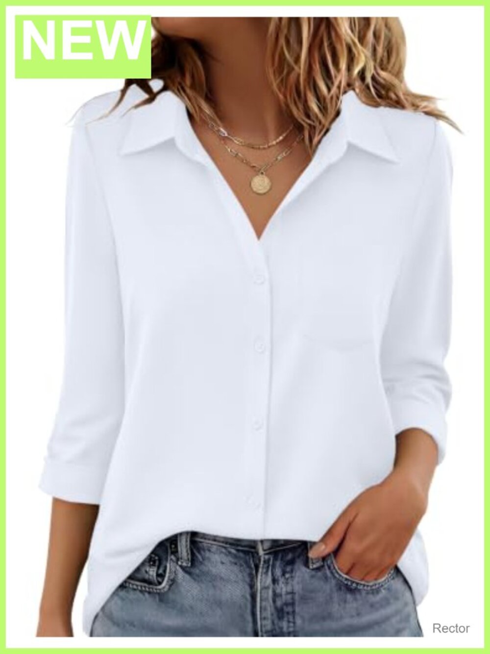 Zeagoo Women's Button Down Shirt Long Sleeve Work Blouse